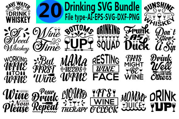 Drinking Svg Bundle Review