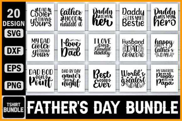 Father's Day Svg Design Bundle