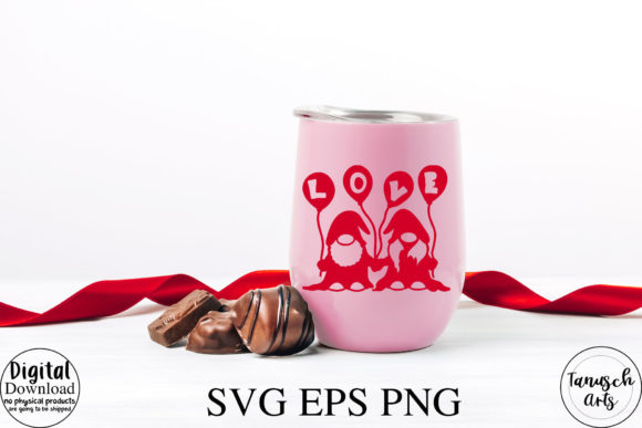 Gnome Couple Valentine’s Day SVG Cricut