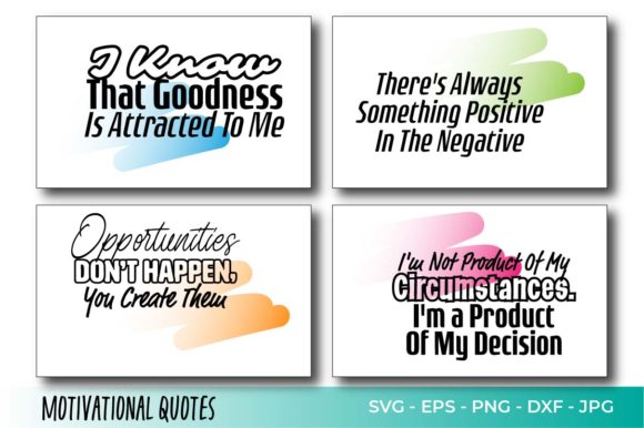Inspirational Motivational Quotes SVG