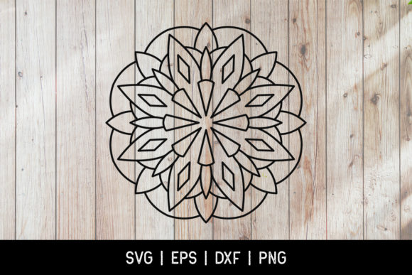 Simple Mandala SVG Design Review