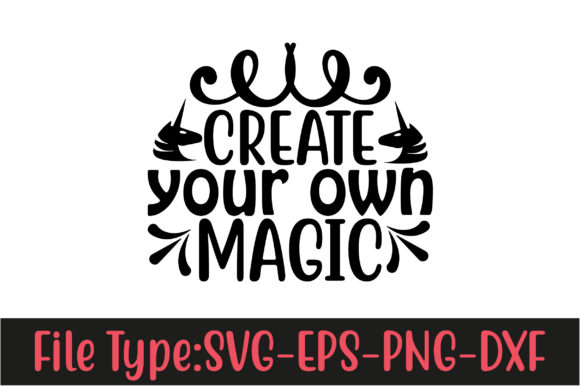 Unicorn SVG Design, Create Your Own Magic